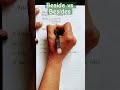 Beside vs besides #oldstylelearning #english -#vocabularywords #learnenglish #grammar