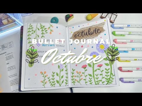 🍃 Bullet Journal Octubre🍃- Andrea Lettnotes❤