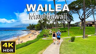 [4K HDR] Wailea Walking Tour | 2023 | Wailea, Maui, Hawaii