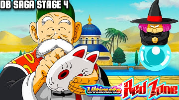 NO ITEMS!! DB SAGA STAGE 4 THE ULTIMATE RED ZONE! VS. GIANT APE POWER (DBZ: Dokkan Battle) GOHAN!