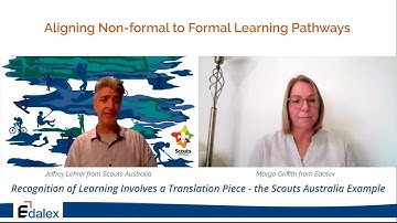 Recognition of Learning Involves a Translation Piece - Scouts Australia Example - Edalex Interview