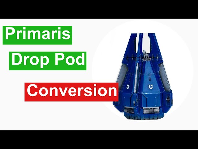 Drop Pod Warhammer 40K - Plastique, Space Wolves - Occasion