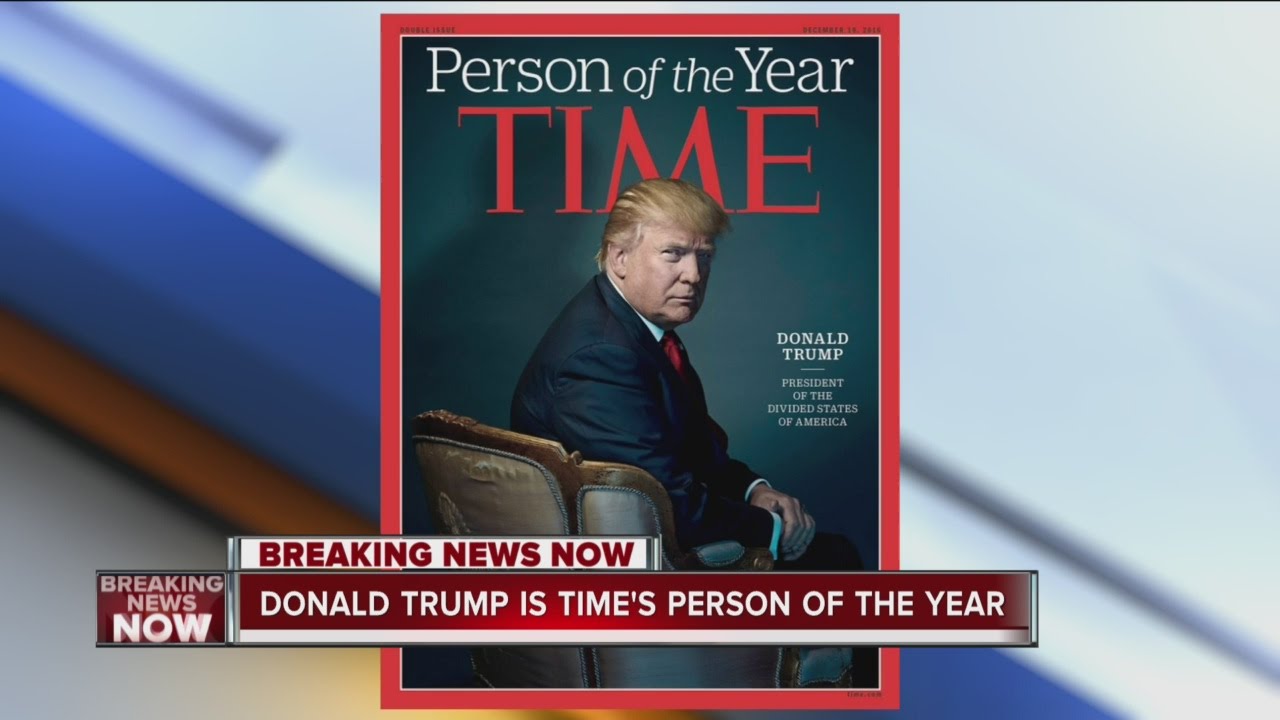 Time magazine Person of the Year is President-elect Donald Trump