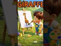 🦁Animal Song for Kids | Learn Animal Names |Nursery Rhymes & Kids Song #shorts #babysongs #cartoon