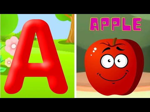 Phonics Song with TWO Words - A For Apple - ABC Alphabet Songs with ...