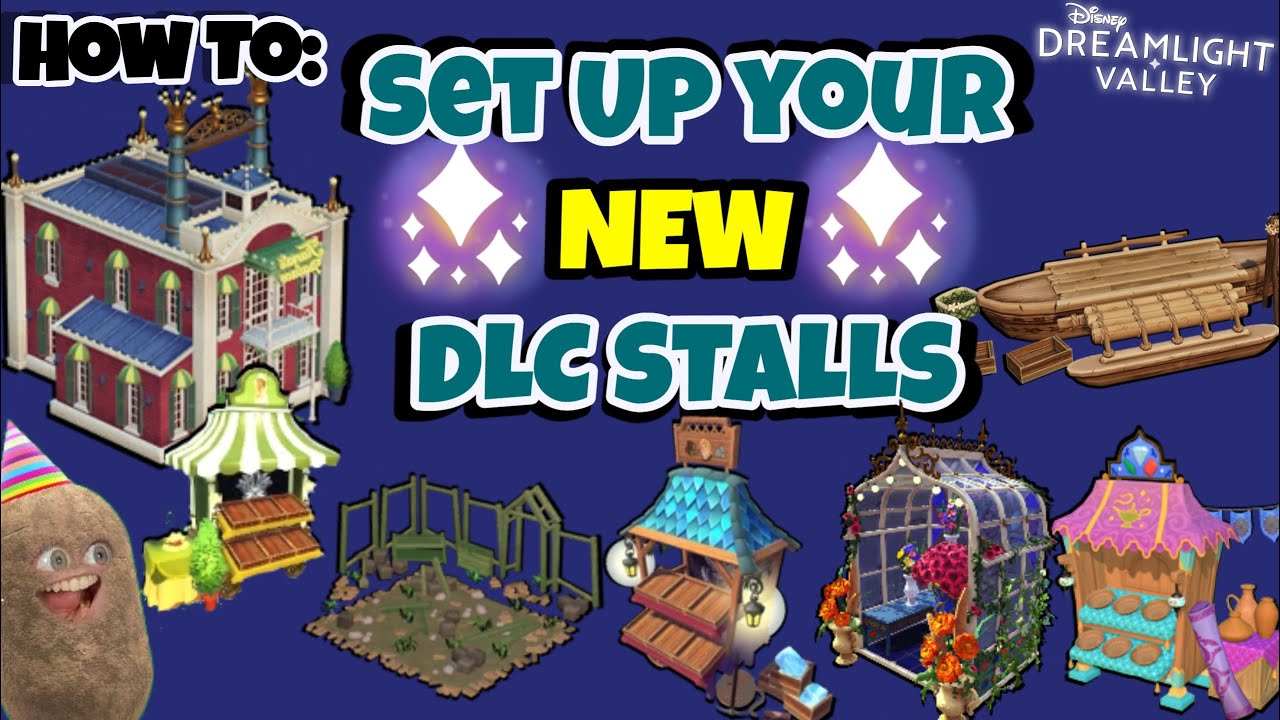 How to Set Up your NEW DLC Stalls!