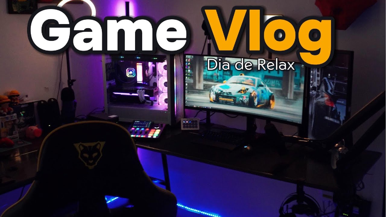 Gaming Vlog 🐙 | Mi nuevo setup de PC 2024, jugando chill - YouTube