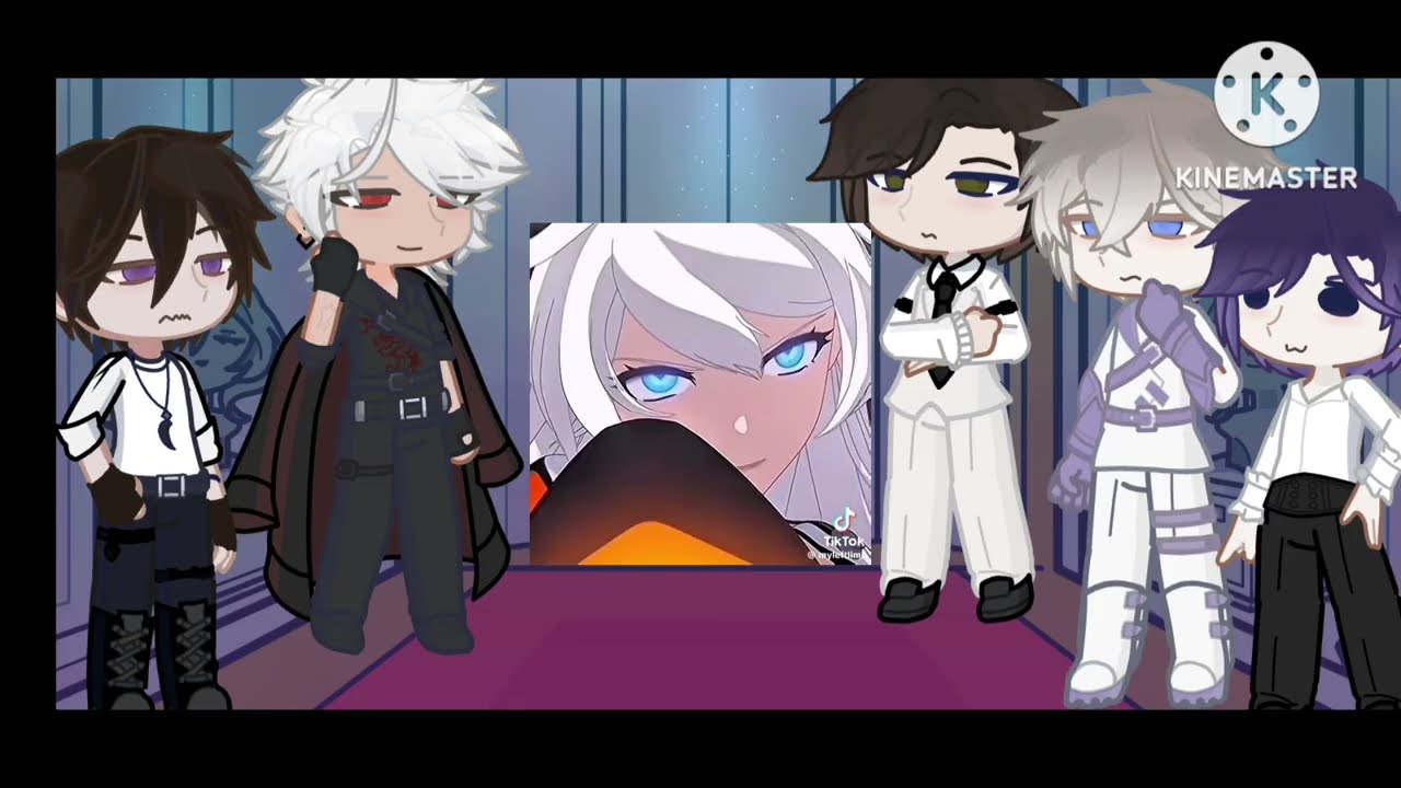 [Love and deepspace react to Y/n as Kiana Kaslana] [put on 2x]