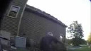 Daves First Downrail Board Slide