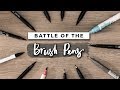 Which Brush Pen is the Best?! | STATIONERY SHOWDOWN