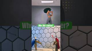 Bamboo Ninja Vs African American Kung Fu Master Lady. Who Did It Better?