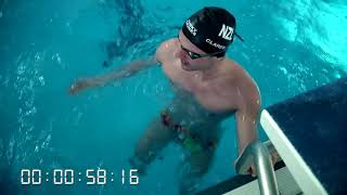 Mr Average  Regular guy tries swimming against Olympic finalist Lewis Clareburt.