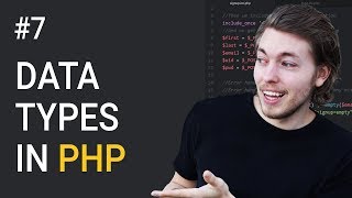 7 different data types in php php tutorial learn php programming php for beginners