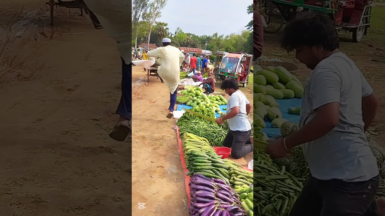 😡🤪Get caught stealing vegetables. 