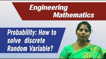 Best Engineering Mathematics Tips & Tricks :Probability: Discrete Random Variable.
