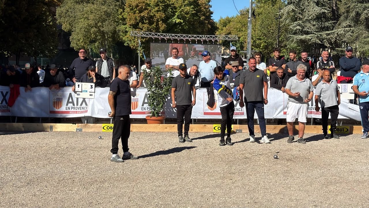 Miniature : En direct Pétanque Puchinelli vs Bruno - Aix en Provence National 2026 1er Tour