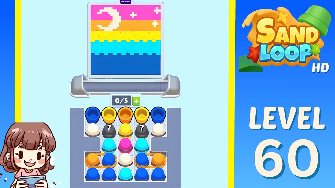 Sand Loop Level 60 Solution Walkthrough