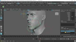 Pruebe Controller Cluster en rig facial en Maya