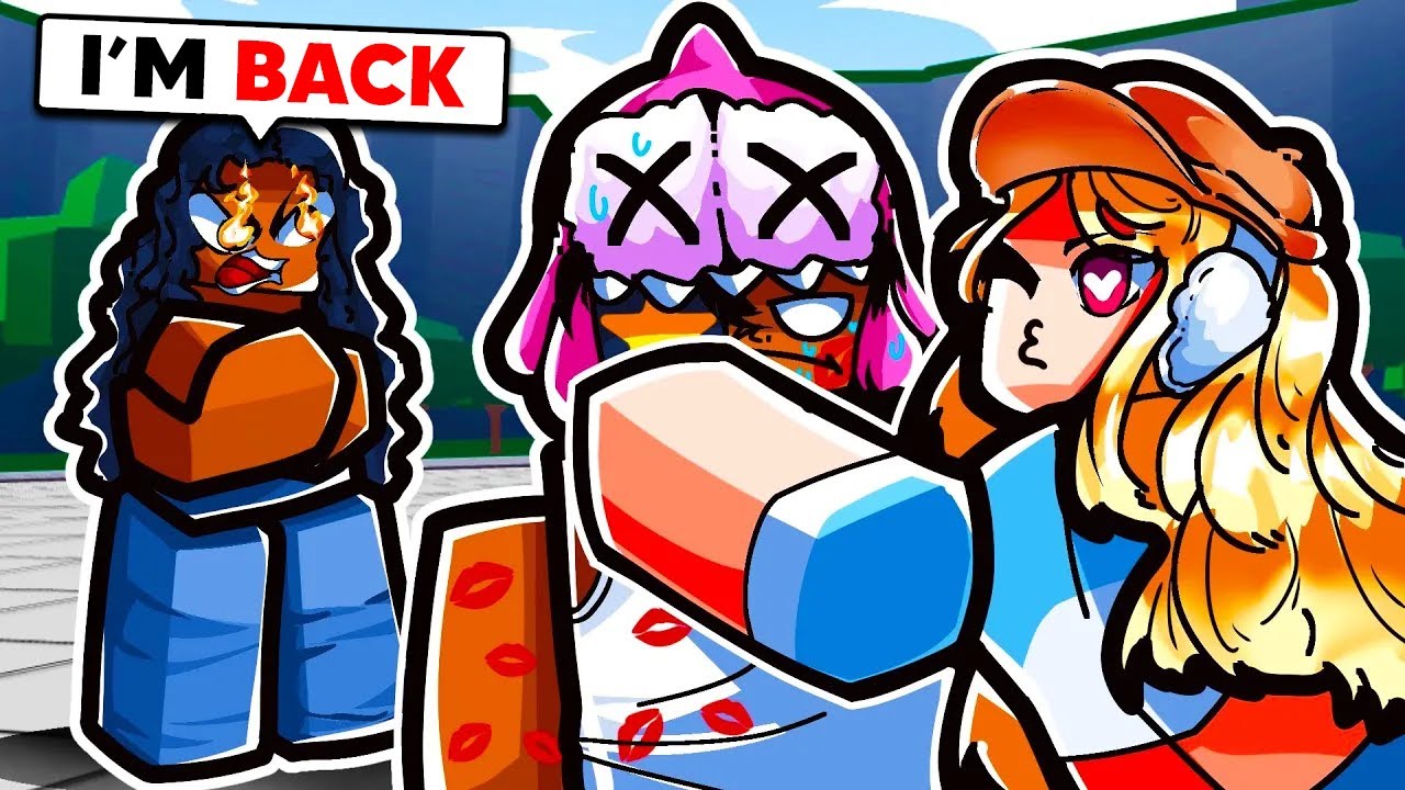 Girl Tries To Flirt With Me Infront Of My Girlfriend    The Strongest Battlegrounds