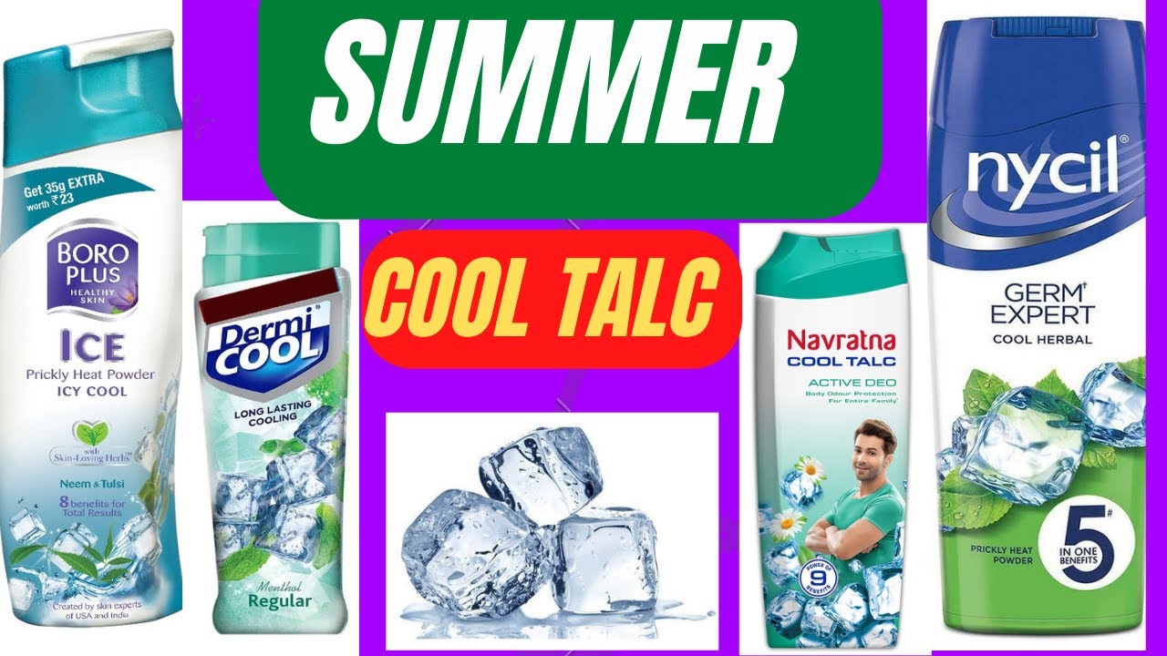 Summer Talc  Best Powder for Summer 2023  TALCUM POWDER  Cool Talc  summer  talc  powder  trend