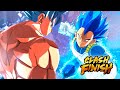 Ultra Instinct Goku vs SSBE Vegeta Clash Finish | Dragon Ball Legends