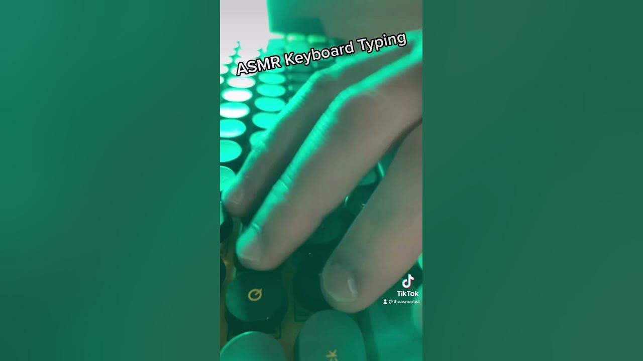 Clicky Keyboard Sounds 🤩 ASMR #shorts