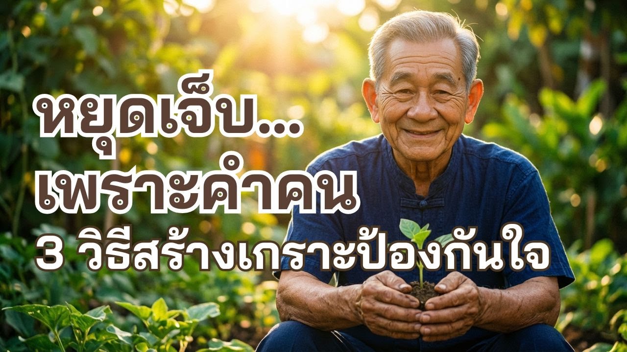 โดนคนใกล้ตัวพูดทำร้ายจิตใจ... ทำ 3 สิ่งนี้แล้วใจจะเป็นสุขทันที (วิธีแก้กรรมสัมพันธ์) | ลุงบุญ