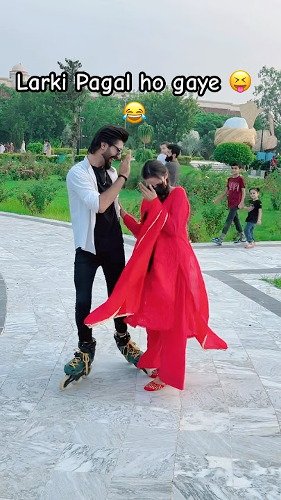 Ladki ne kya kiya🤣😂😝🔥 #ytshorts #shortvideo #skatingshorts#Ansafakhar  #Ansaskater #Fakharskater