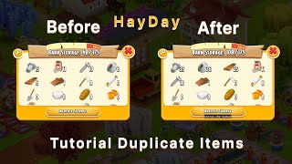 Hayday Bug/Glitch Tutorial: Duplicate Any Items in Hayday