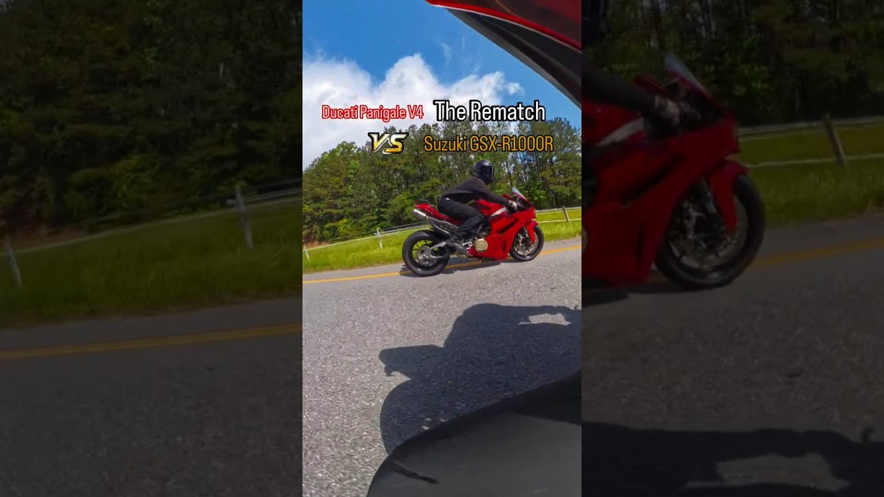 2025 Ducati Panigale V4 vs 2025 Suzuki SuzukiGSX-R1000R
