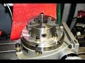 Mating a chuck to a rotary table.