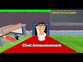 Chat Announcement Steal a thing kit | Studio Lite Tutorial