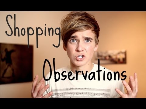 Shopping Observations | ThatcherJoe