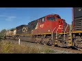 CN Q180 Q104 and Q107 in Hanmer Ontario