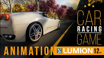 Car Racing Animation (with Sketchup & Lumion)