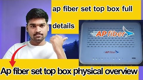 ap fiber set top box full details Telugu Sai Prasad Tech Magic