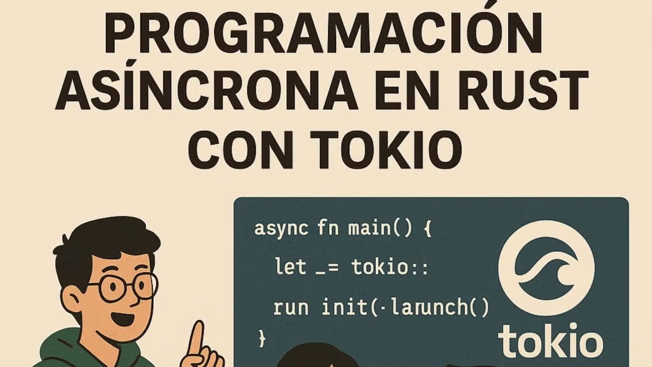 Programación asíncrona en Rust usando Tokio - Rust MX - YouTube