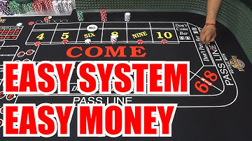 NEW BEST CRAPS SYSTEM "Squeeze Play"
