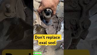 CV joint shaft oil seal replacement quick Excel seal replacement transmission seal bmw Audi