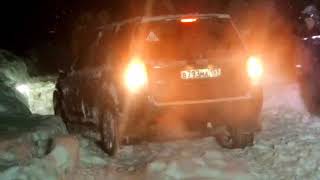 Эвакуация Land Rover Freelander из снега г. Пермь