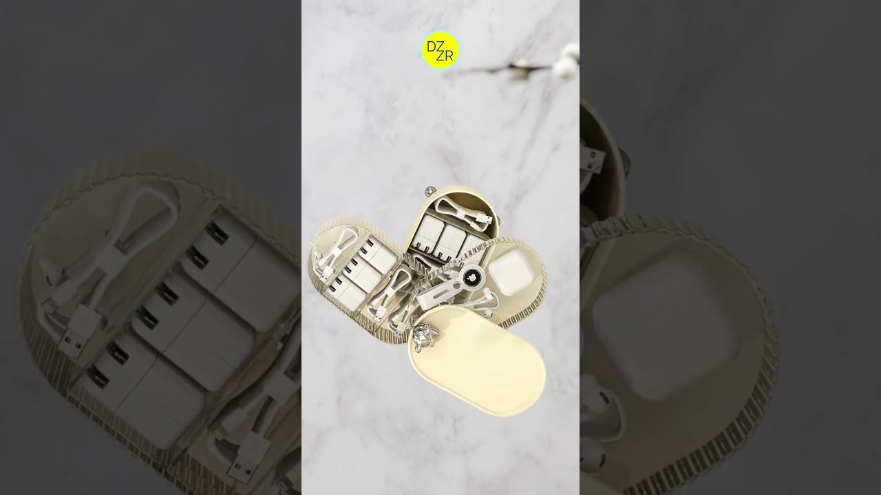 360° TechSpin™: Elevate Your Setup with the Multifunctional Rotating Organizer