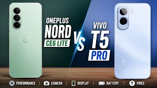 OnePlus Nord CE6 Lite vs ViVO T5 Pro - PUBG &amp; Gaming Test