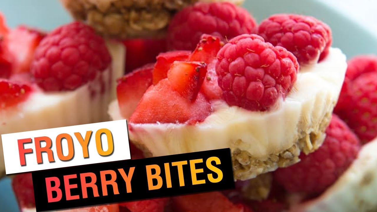 FroYo Berry Bites YouTube