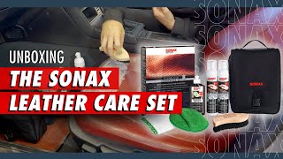Sonax Premium Leather Care Set: Unboxing + Full Tutorial