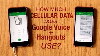 How Much Cellular Data Does Google Voice and Hangouts Use?