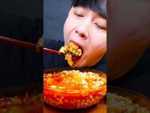 ASMR 얼큰한 순두부짬뽕밥 &amp;amp; 짜장게살볶음밥 &amp;amp; 사천탕수육 &amp;amp; 군만두 먹방 SPICY JJAMPPONG <strong>BAP</strong> &amp;amp; JJAJANG <strong>BAP</strong> #short #