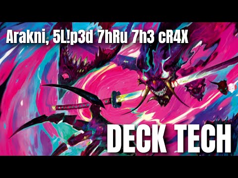 Arakni, 5L!p3d 7hRu 7h3 cR4X | Post-Nationals 2025 Deck Tech