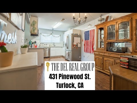 431 Pinewood St., Turlock, CA home video tour