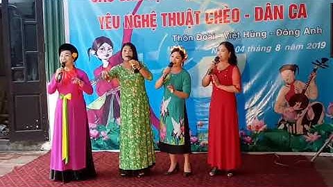 Hát Chèo Cổ Mới Nhất 2021| Đò Đưa- Tốp Nữ