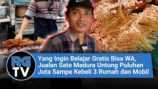 Dulu Keliling Sambil Dipikul, Kini JUALAN SATE Pakai Mobil Omzet Rp30 Juta Per Bulan